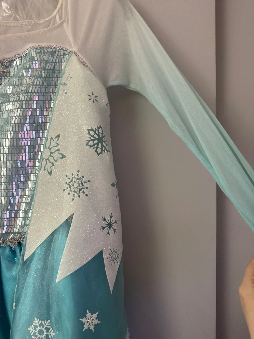 Disney Parks Authentic Elsa Costume Dress for Kids NWT